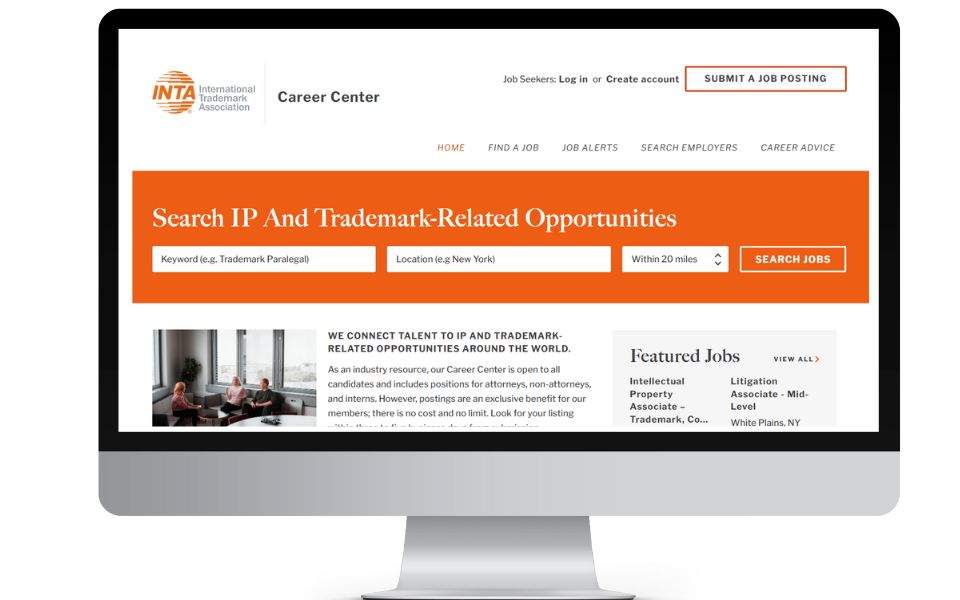 desktop with website view