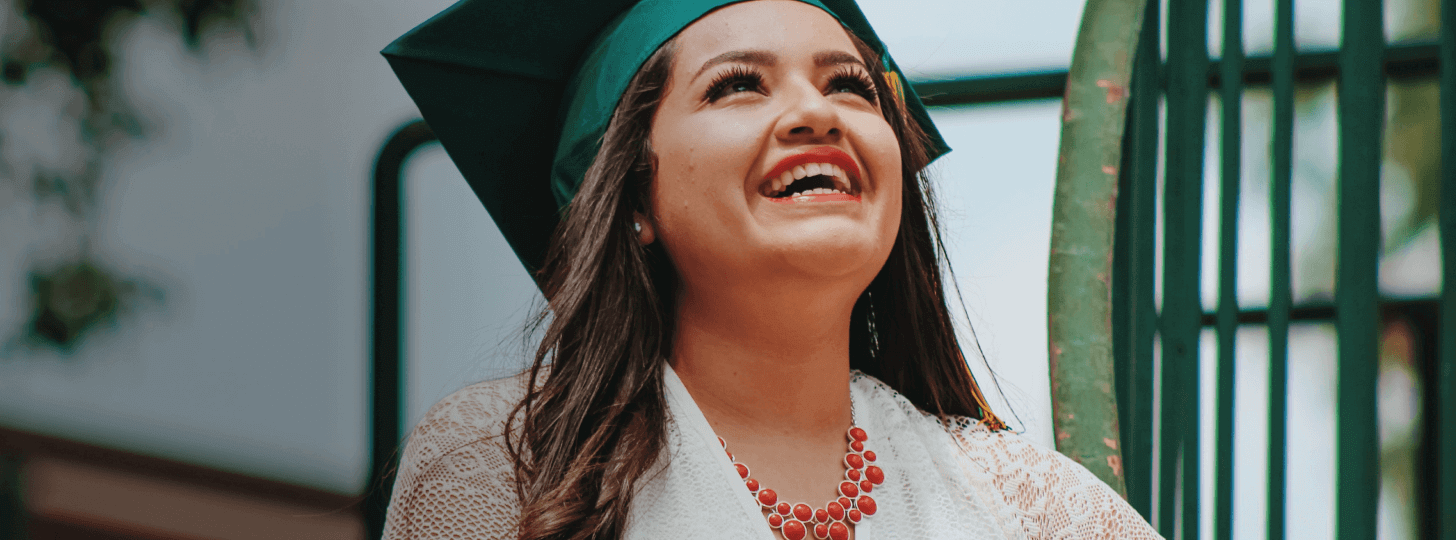 Student smiling 