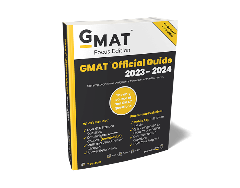 GMAT™ Official Guide Bundle 2022: Book + Online Question Bank