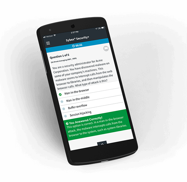 GMAT mobile app access